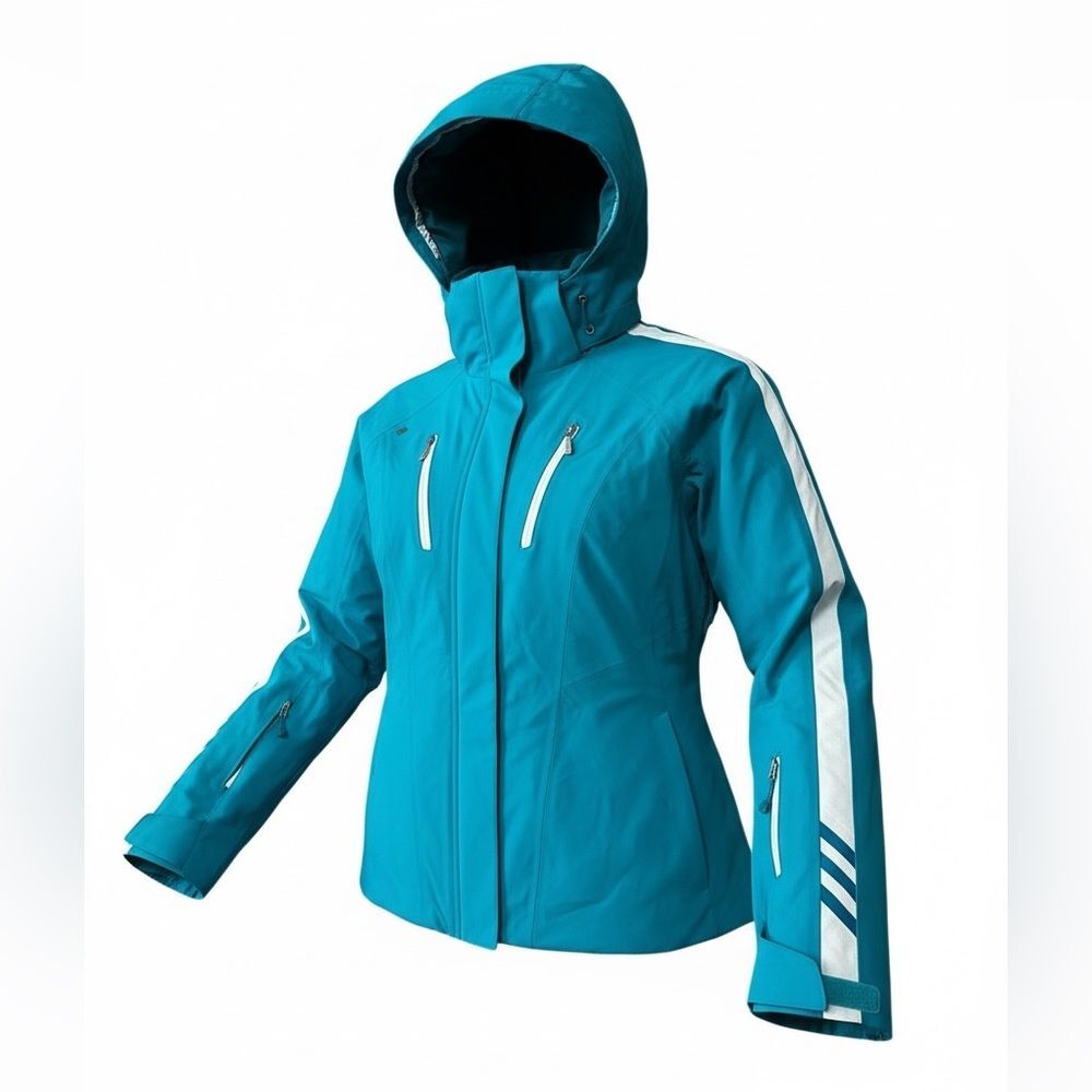 Obermeyer Women’s Nova Ski Jacket Aegean Blue Size 6 Insulated Snow Coat